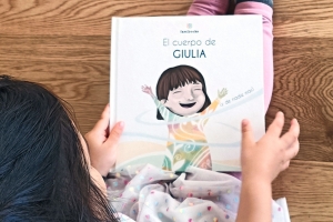 cuento personalizado sobre el cuerpo humano